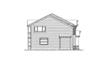 Arts & Crafts House Plan Left Elevation - Enderby Craftsman Home 071D-0110 - Search House Plans and More