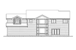 Modern House Plan Rear Elevation - Rockbrook Craftsman Home 071D-0111 - Shop House Plans and More