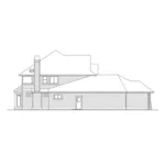 Modern House Plan Left Elevation - Hilda Park Craftsman Home 071D-0112 - Search House Plans and More