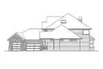 Country House Plan Right Elevation - Hilda Park Craftsman Home 071D-0112 - Search House Plans and More