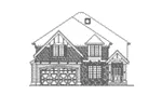 Traditional House Plan Front Elevation - Berringer Craftsman Home 071D-0113 - Search House Plans and More