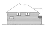 Craftsman House Plan Left Elevation - Berringer Craftsman Home 071D-0113 - Search House Plans and More