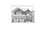 Arts & Crafts House Plan Front Elevation - Dalhousie Craftsman Home 071D-0114 - Search House Plans and More