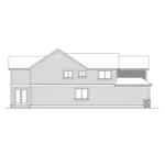 Modern House Plan Left Elevation - Dalhousie Craftsman Home 071D-0114 - Search House Plans and More