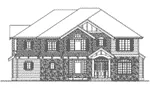 Craftsman House Plan Front Elevation - Tyson Valley Craftsman Home 071D-0115 - Shop House Plans and More