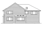 Country House Plan Rear Elevation - Cardiff Creek Craftsman Home 071D-0118 - Search House Plans and More