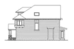 Arts & Crafts House Plan Right Elevation - Cardiff Creek Craftsman Home 071D-0118 - Search House Plans and More