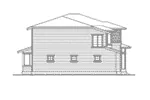 Modern House Plan Left Elevation - Morena Bend Craftsman Home 071D-0119 - Shop House Plans and More