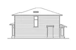 Country House Plan Right Elevation - Morena Bend Craftsman Home 071D-0119 - Shop House Plans and More