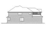 Craftsman House Plan Left Elevation - Wealden Tudor Home 071D-0120 - Shop House Plans and More