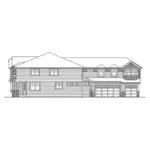 Traditional House Plan Right Elevation - Norman Spring Shingle Style 071D-0121 - Shop House Plans and More