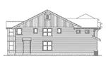 Modern House Plan Left Elevation - Etherton Arts And Crafts Home 071D-0130 - Search House Plans and More