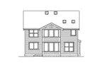 Southern House Plan Rear Elevation - Etherton Arts And Crafts Home 071D-0130 - Search House Plans and More