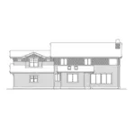 Modern House Plan Rear Elevation - Emmett Luxury Country Home 071D-0131 - Search House Plans and More