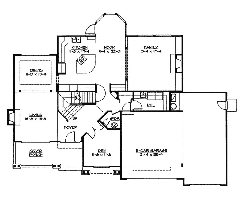 Southern House Plan First Floor - Saragossa Manor Luxury Home 071D-0132 - Shop House Plans and More