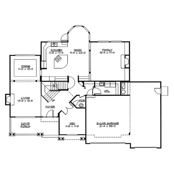 Southern House Plan First Floor - Saragossa Manor Luxury Home 071D-0132 - Shop House Plans and More