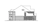 Traditional House Plan Left Elevation - Saragossa Manor Luxury Home 071D-0132 - Shop House Plans and More