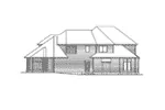 Contemporary House Plan Right Elevation - Glasgow European Home 071D-0133 - Search House Plans and More