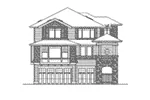Luxury House Plan Left Elevation - Gramercy Place Craftsman Home 071D-0134 - Search House Plans and More