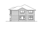 Modern House Plan Right Elevation - Gramercy Place Craftsman Home 071D-0134 - Search House Plans and More