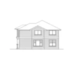 Southern House Plan Right Elevation - Gramercy Place Craftsman Home 071D-0134 - Search House Plans and More