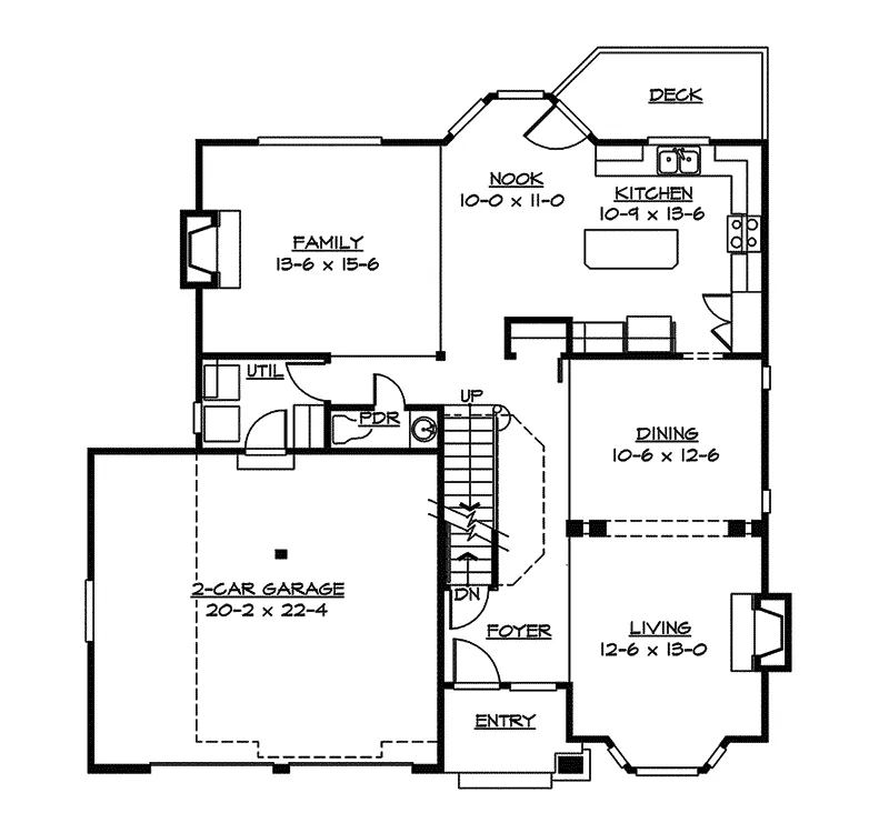 Southern House Plan First Floor - Edwin Manor Luxury Home 071D-0135 - Search House Plans and More