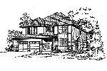 Southern House Plan Front Image of House - Edwin Manor Luxury Home 071D-0135 - Search House Plans and More