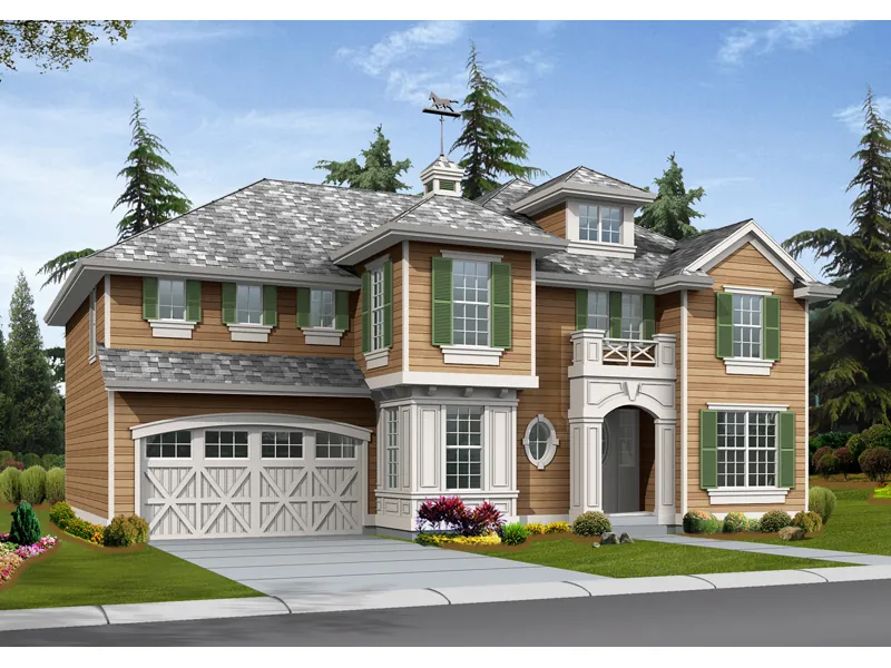 Traditional House Plan Front Image - Helm Luxury Home 071D-0136 - Search House Plans and More
