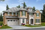 Luxury House Plan Front Image - Helm Luxury Home 071D-0136 - Search House Plans and More