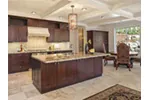 Southern House Plan Kitchen Photo 01 - Helm Luxury Home 071D-0136 - Search House Plans and More