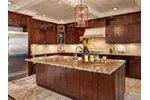 Southern House Plan Kitchen Photo 02 - Helm Luxury Home 071D-0136 - Search House Plans and More