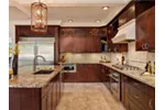 Luxury House Plan Kitchen Photo 03 - Helm Luxury Home 071D-0136 - Search House Plans and More