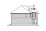 Luxury House Plan Left Elevation - Helm Luxury Home 071D-0136 - Search House Plans and More