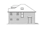 Luxury House Plan Right Elevation - Helm Luxury Home 071D-0136 - Search House Plans and More