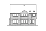 Southern House Plan Rear Elevation - Fawn Ridge Craftsman Tudor Home 071D-0137 - Search House Plans and More