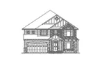 Craftsman House Plan Front Elevation - Everett Crest Luxury Home 071D-0140 - Search House Plans and More