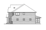 Contemporary House Plan Right Elevation - Lewisham Tudor Home 071D-0141 - Shop House Plans and More