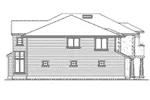 Adobe House Plans & Southwestern Home Design Left Elevation - Hereford Point Sunbelt Home 071D-0147 - Search House Plans and More