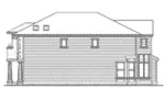 Adobe House Plans & Southwestern Home Design Right Elevation - Hereford Point Sunbelt Home 071D-0147 - Search House Plans and More