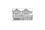 Modern House Plan Front Elevation - Valley Forge Craftsman Home 071D-0149 - Shop House Plans and More