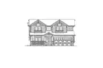 Shingle House Plan Front Elevation - Valley Forge Craftsman Home 071D-0149 - Shop House Plans and More