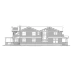 Shingle House Plan Left Elevation - Valley Forge Craftsman Home 071D-0149 - Shop House Plans and More