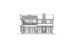 Luxury House Plan Rear Elevation - Valley Forge Craftsman Home 071D-0149 - Shop House Plans and More