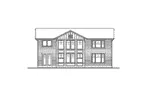 Traditional House Plan Rear Elevation - Lester Manor Traditional Home 071D-0150 - Shop House Plans and More