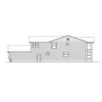 Shingle House Plan Right Elevation - Lester Manor Traditional Home 071D-0150 - Shop House Plans and More