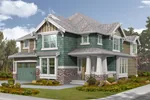 Country House Plan Front Image - Eugenia Place Modern Home 071D-0152 - Search House Plans and More