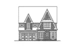 Craftsman House Plan Front Elevation - Seclusion Point Cottage Home 071D-0153 - Shop House Plans and More