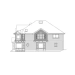 Craftsman House Plan Left Elevation - Fauna Craftsman Home 071D-0157 - Search House Plans and More