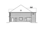 Craftsman House Plan Rear Elevation - Fauna Craftsman Home 071D-0157 - Search House Plans and More