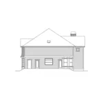 Craftsman House Plan Rear Elevation - Fauna Craftsman Home 071D-0157 - Search House Plans and More